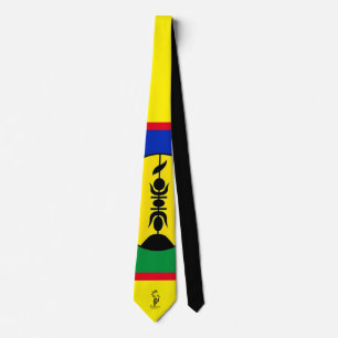 Cravate Drapeau Kanak Krawatte