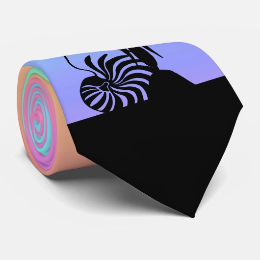 Cravate flèche faîtière kanak. dégradée krawatte (Gerollt)