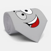 Cravate -Jasper - Un visage heureux Krawatte (Gerollt)