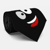 Cravate -Jasper - Un visage heureux Krawatte (Gerollt)