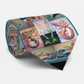 Cravate Mermaid Krawatte (Gerollt)