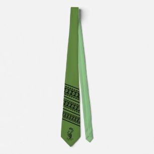 Cravate Motif Tribal Krawatte