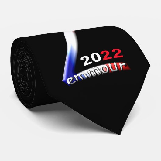 Cravate Zemmour Präsident 2022 Krawatte (Gerollt)