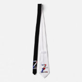 Cravate Zemmour Präsident 2022 Krawatte (Rückseite)