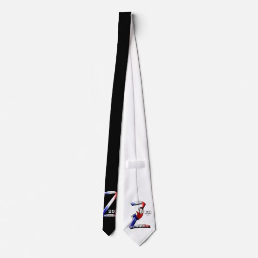 Cravate Zemmour Präsident 2022 Krawatte (Rückseite)
