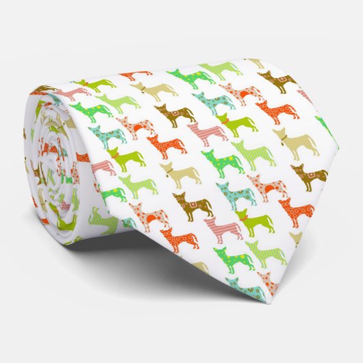 Cravatta - Chihuahua Krawatte (Gerollt)