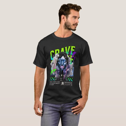 Crave: Veil of Excess T-Shirt (Vorne ganz)