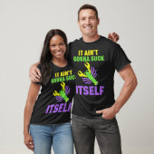 Craw Fish Mardi Gras Parody Ain t Gonna Lick Itse T-Shirt (Unisex)