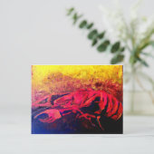 Crawdaddy Postkarte (Stehend Vorderseite)