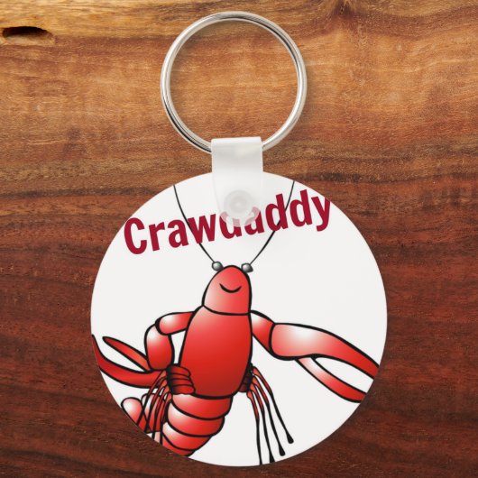Crawdaddy Red Crayfish Schlüsselanhänger (Vorderseite)