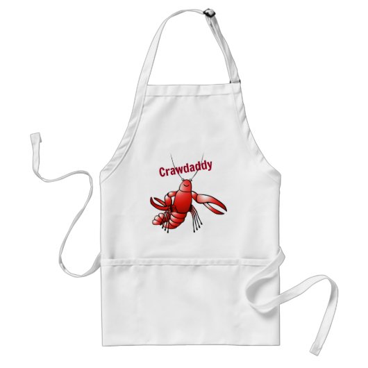 Crawdaddy Red Crayfish Schürze (Vorne)