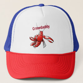Crawdaddy Red Crayfish Truckerkappe
