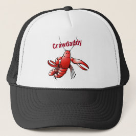 Crawdaddy Red Crayfish Truckerkappe