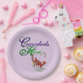 Crawdads Hier Pappteller (Party)