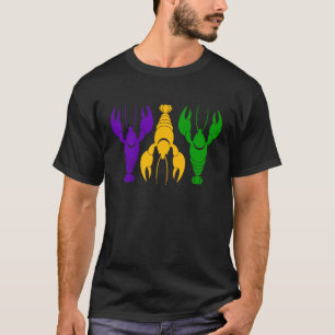 Crawfish 2022 Mardi Gras, Mardi Gras Outfit for Wo T-Shirt