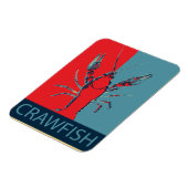 Crawfish B. Crawfish Foto Magnet (Linke Seite)