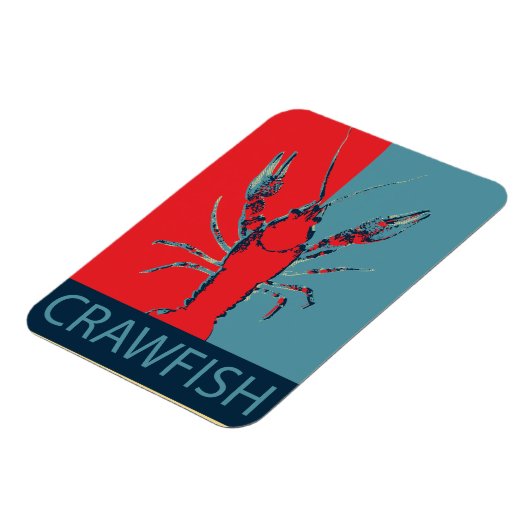 Crawfish B. Crawfish Foto Magnet (Linke Seite)