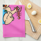 Crawfish Baby Handtuch (Viertel Falte)