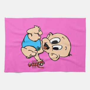 Crawfish Baby Handtuch