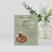 Crawfish Boil 60th Birthday Invitation Einladung (Stehend Vorderseite)