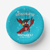 Crawfish Boil Abschluss School Event Pappteller (Vorderseite)