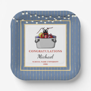 Crawfish Boil Abschluss School Event Pappteller