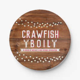 Crawfish Boil Abschluss School Event Pappteller