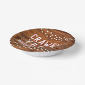 Crawfish Boil Abschluss Wiedersehen Lobster Rustik Pappteller (Gewinkelt)