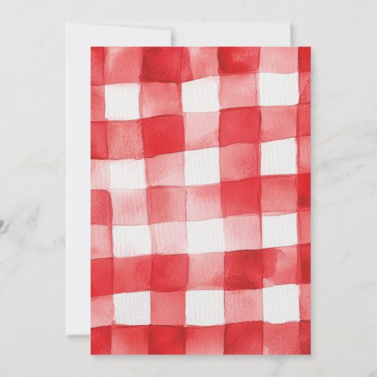 Crawfish Boil Birthday Party Einladung (Rückseite)