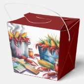 Crawfish Boil Birthday Party For Adults  Geschenkschachtel (Rückseite)