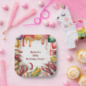 Crawfish Boil Birthday Party For Adults Pappteller (Party)