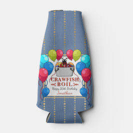 Crawfish Boil Birthday Seafood Party Flaschenkühler