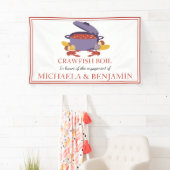 Crawfish Boil Couples Showingparty Banner (Insitu)