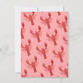 Crawfish Boil Cray Cray Mardi Gras Party Einladung (Rückseite)