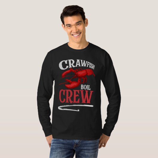 Crawfish Boil Crew Crayfish  2 T-Shirt (Vorne ganz)