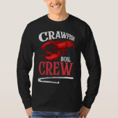 Crawfish Boil Crew Crayfish  2 T-Shirt (Vorderseite)