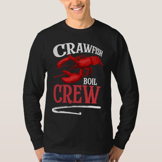 Crawfish Boil Crew Crayfish  2 T-Shirt (Vorderseite)