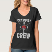 Crawfish Boil Crew Crayfish  3 T-Shirt (Vorderseite)