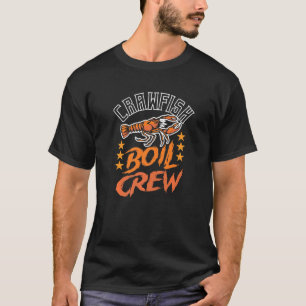 Crawfish Boil Crew Lousiana Food Meeresfrüchte Caj T-Shirt