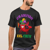 Crawfish Boil Crew  Mardi Gras Carnival New Orlean T-Shirt (Vorderseite)