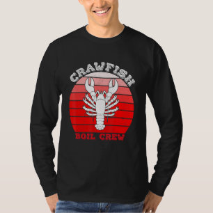 Crawfish Boil Crew Meeresfrüchte Cajun Crayfish Lo T-Shirt
