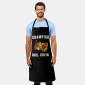 Crawfish Boil Crew T - Shirt Schürze (Getragen)