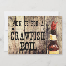 Crawfish Boil Einladung