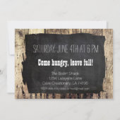 Crawfish Boil Einladung (Rückseite)