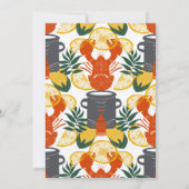 Crawfish Boil Einladung-Holen Sie Ihre Cjun auf! Einladung (Rückseite)