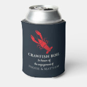 Crawfish Boil-Engagement-Partei Dosenkühler (Kanne Rückseite)