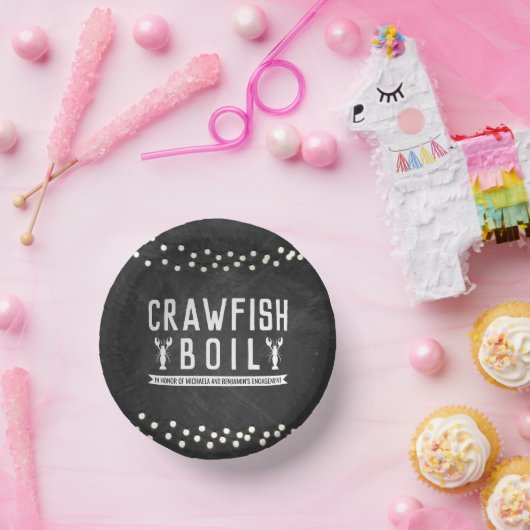 Crawfish Boil-Engagement-Partei Pappteller (Party)