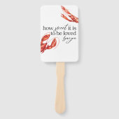 Crawfish Boil Fan Fächer (Vorderseite)