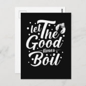 Crawfish Boil Funny Crayfish Hummer kochen Postkarte (Vorne/Hinten)