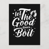 Crawfish Boil Funny Crayfish Hummer kochen Postkarte (Vorderseite)